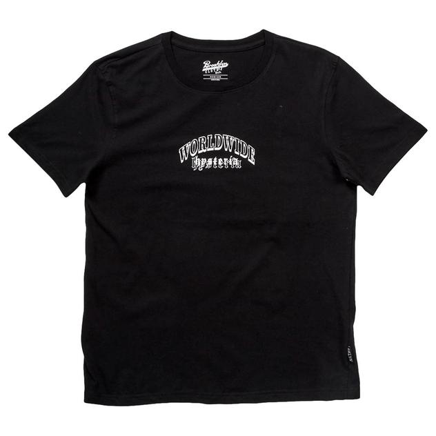 Young Mens Brooklyn Cloth® Worldwide Hysteria Tee - Black