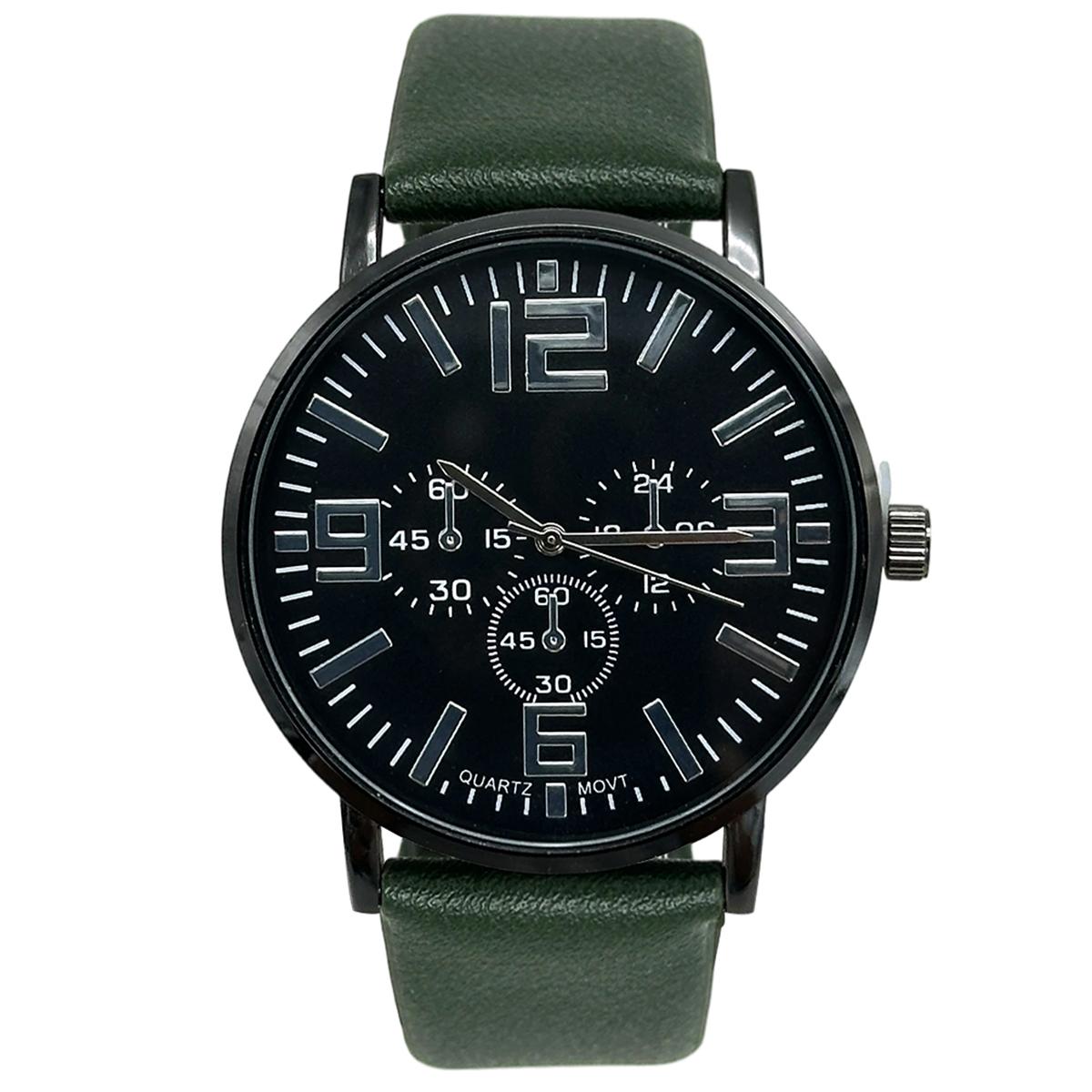 Mens Silver Easy Read Dial Quartz Watch - MWPU09BV