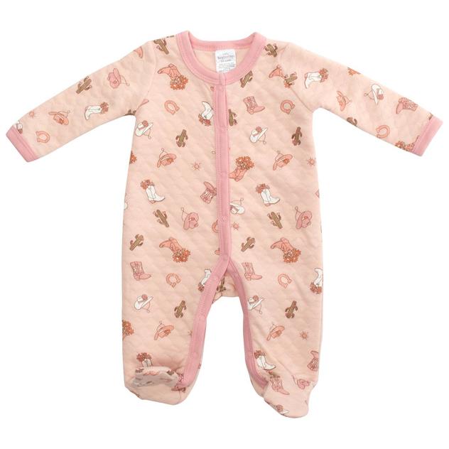 Baby Girl (3-9M) Little Beginnings® Cowgirl Quilted Sleep N Play