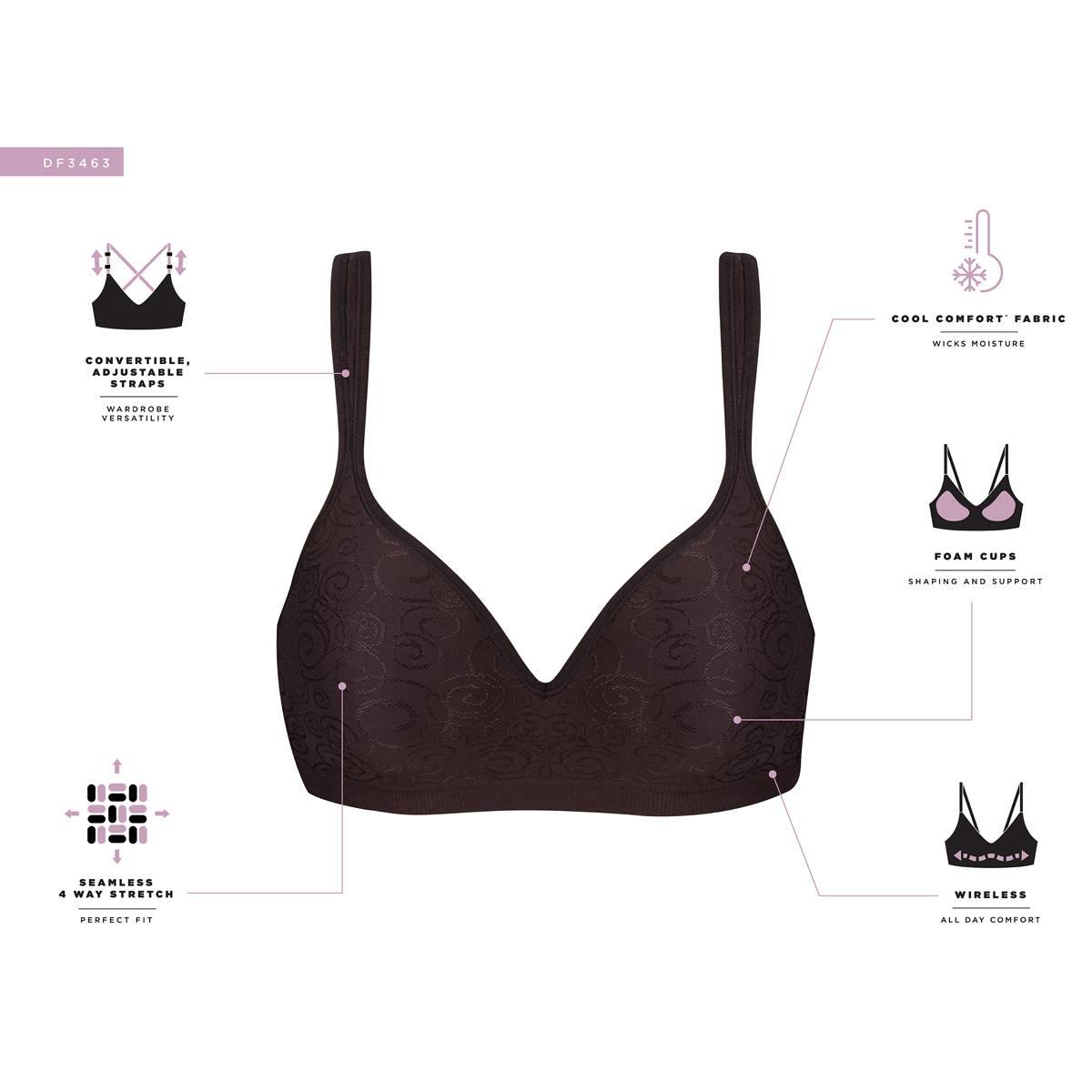 Womens Bali Comfort Revolution® Seamless Bra 3463