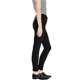Womens Levi's® 721 High Rise Soft Black Skinny Jeans