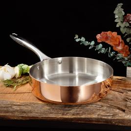 BergHOFF Vintage Tri-Ply Copper 9.5in. Deep Skillet