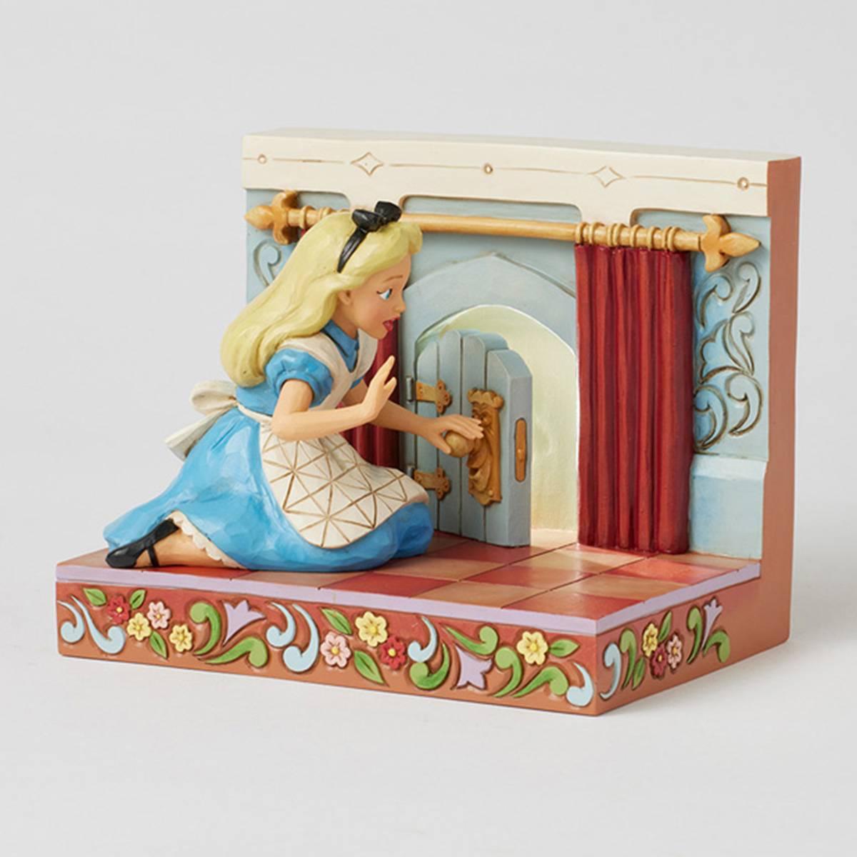 Jim Shore Disney Traditions Alice in Wonderland LED Door Figurine