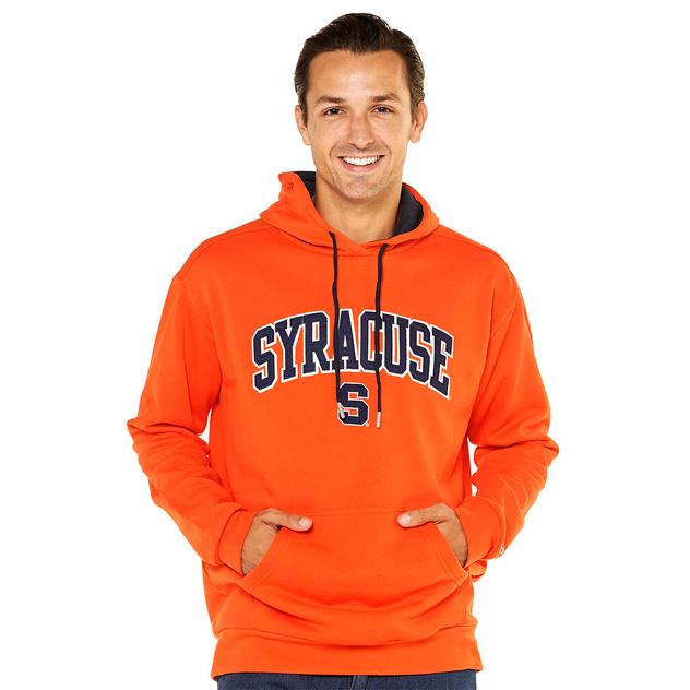 Mens Champion® Syracuse University Fleece Pullover Hoodie