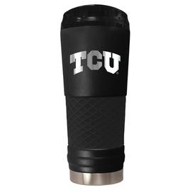 NCAA TCU Horned Frogs Powder Coated Stainless Steel Tumbler