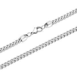 Mens Gentlemen's Classics™ Stainless Steel Franco Chain Necklace