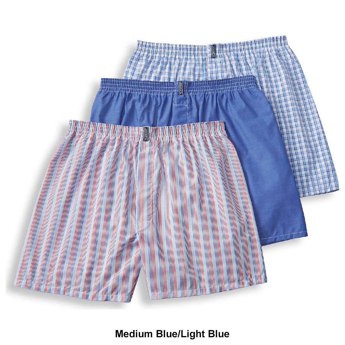 Mens Jockey® 3pk. Classic Woven Boxer