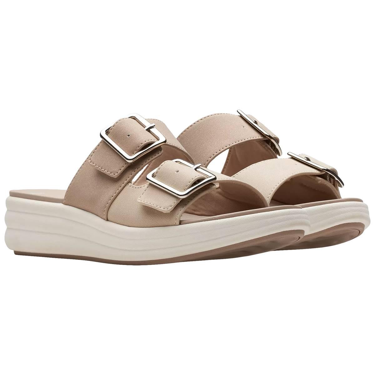 Womens Clarks Drift Buckle Sandals