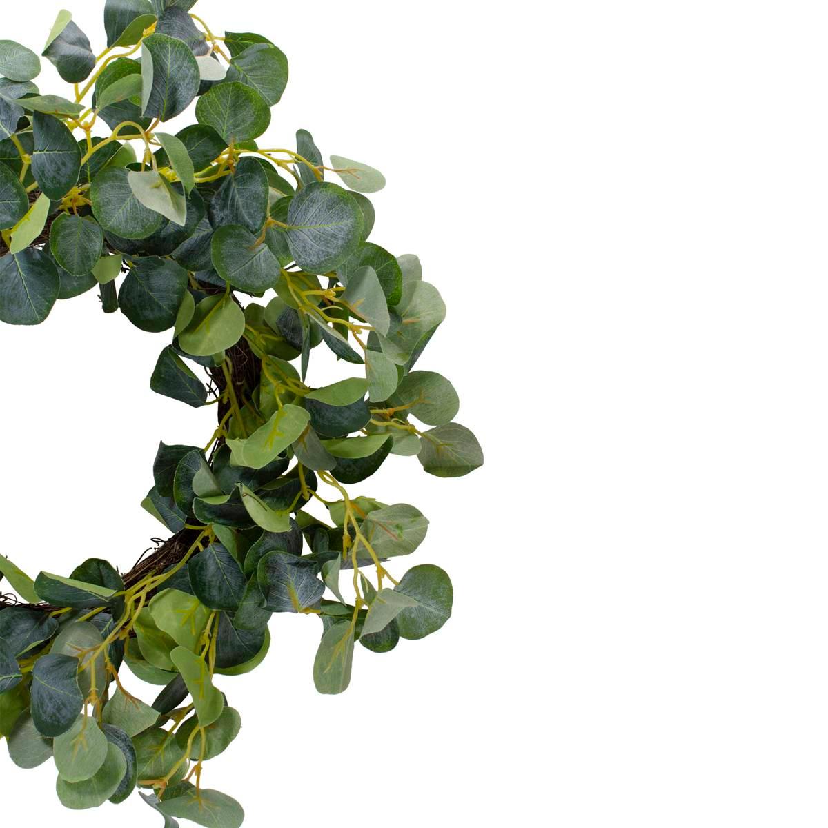 Northlight Seasonal Artificial Eucalyptus Leaves Spring Wreath