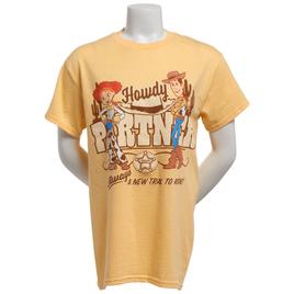 Juniors Hybrid Toy Story Woody & Jessie Partner Boyfriend Tee