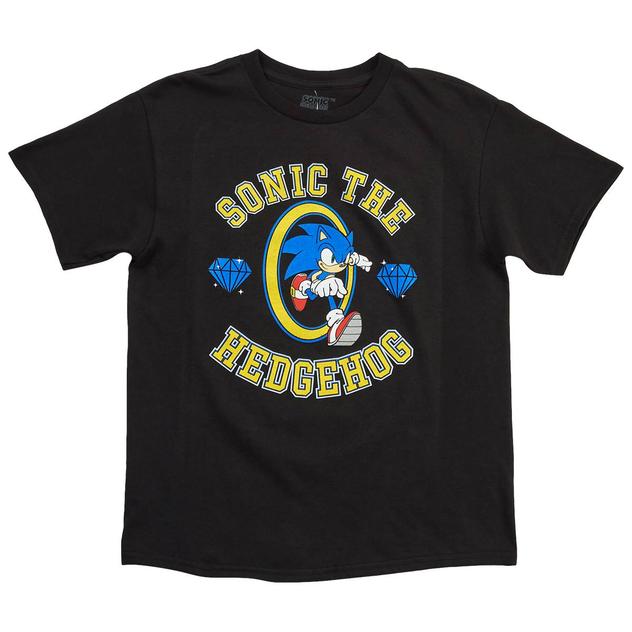 Boys (8-20) Sonic™  Short Sleeve Graphic Tee - Black