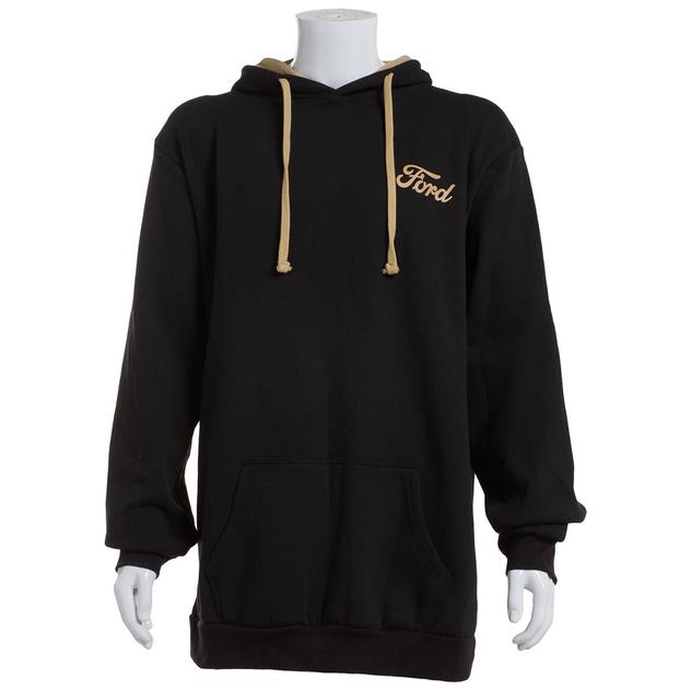 Mens Big & Tall Buckhorn River Ford Graphic Hoodie - Black