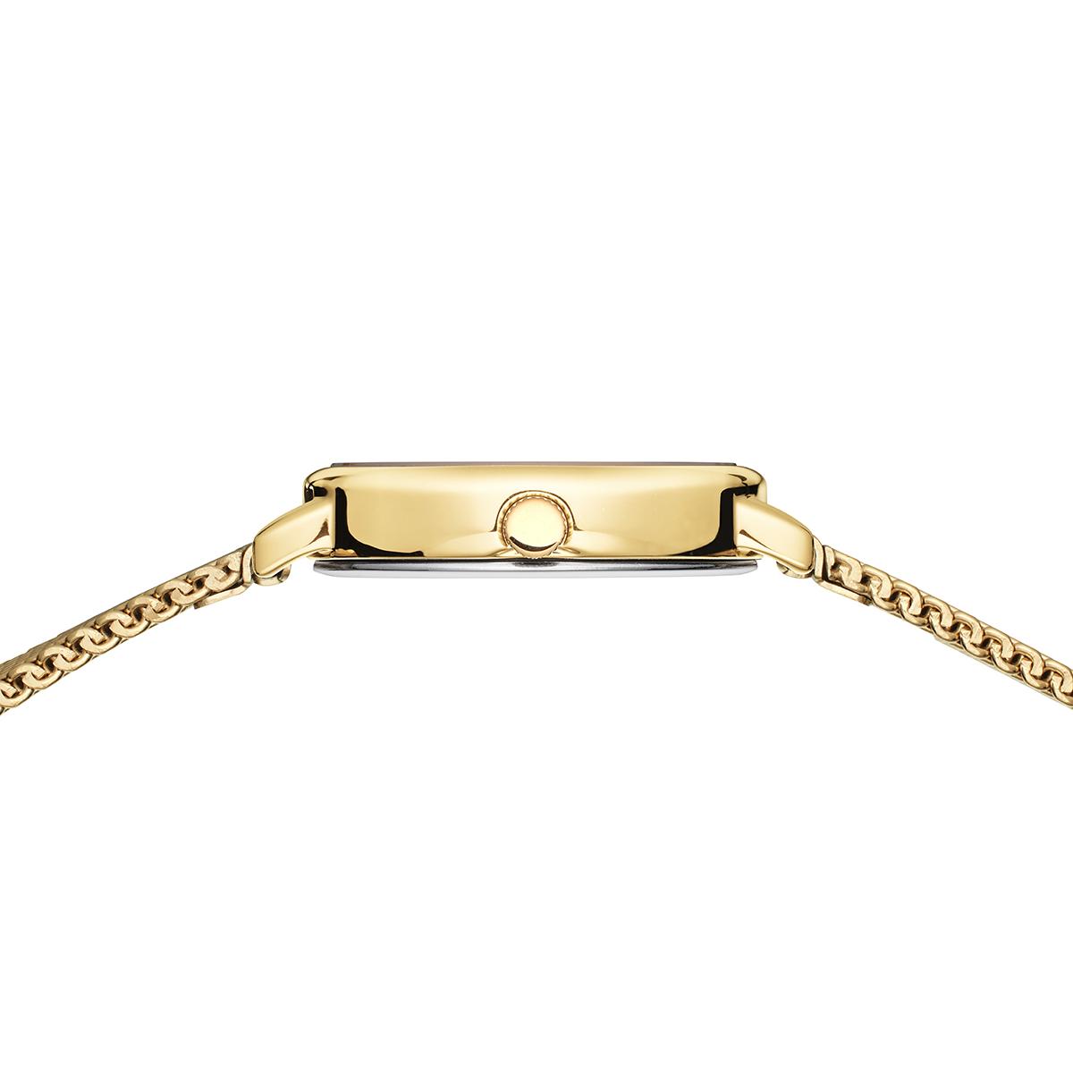 Womens BERING Gold Mother of Pearl Watch - 11020-334