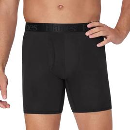 Mens Hanes® Originals 3pk. Supersoft Boxer Briefs - Black