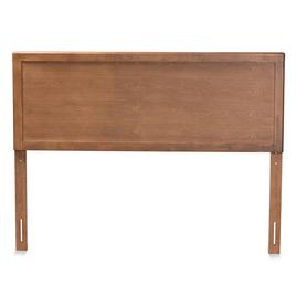 Baxton Studio Alan Ash Walnut Finished Wood Headboard