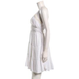 Juniors Angie Lace Trim Keyhole Skater Dress