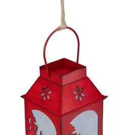 Northlight Seasonal Reindeer Silhouette Lantern Ornament