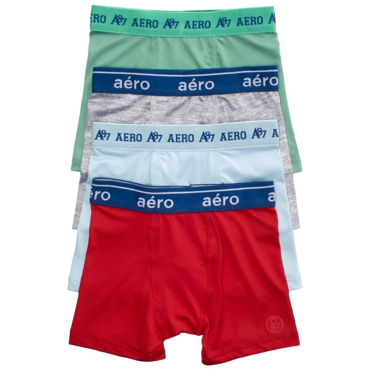 Toddler Boy Aeropostale 4pk. Aero Boxer Briefs - Red/Multi