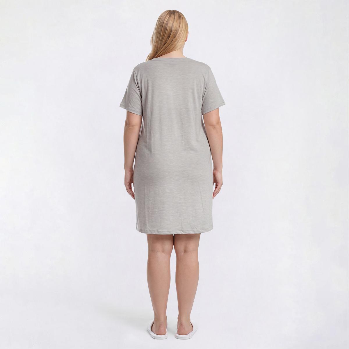 Plus Size René Rofé® Short Sleeve Hope Dreams Nightshirt