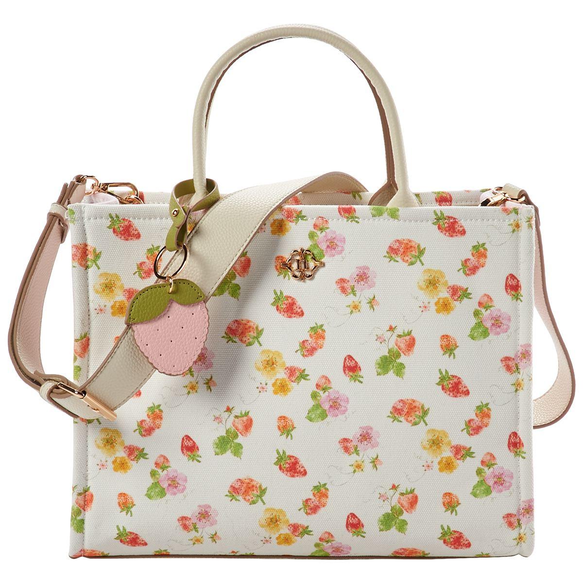Nanette Lepore Elle Sweet Strawberry Satchel Bag