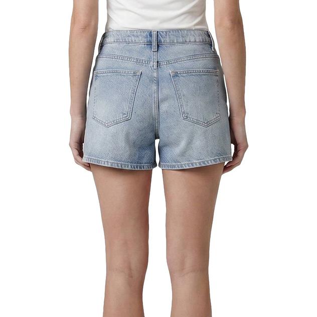 Plus Size Royalty Vintage Tie Front Fashion Denim Short