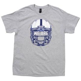 Mens Tailgate State Football Helmet Short Sleeve Tee