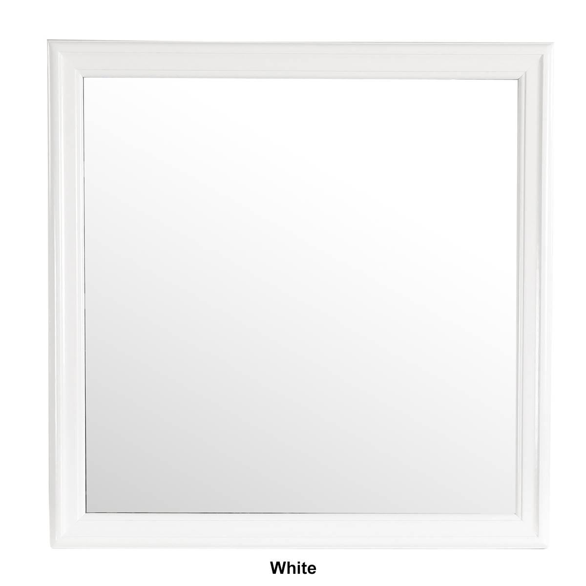 Passion Furniture Classic Square Dresser Mirror - 38x38