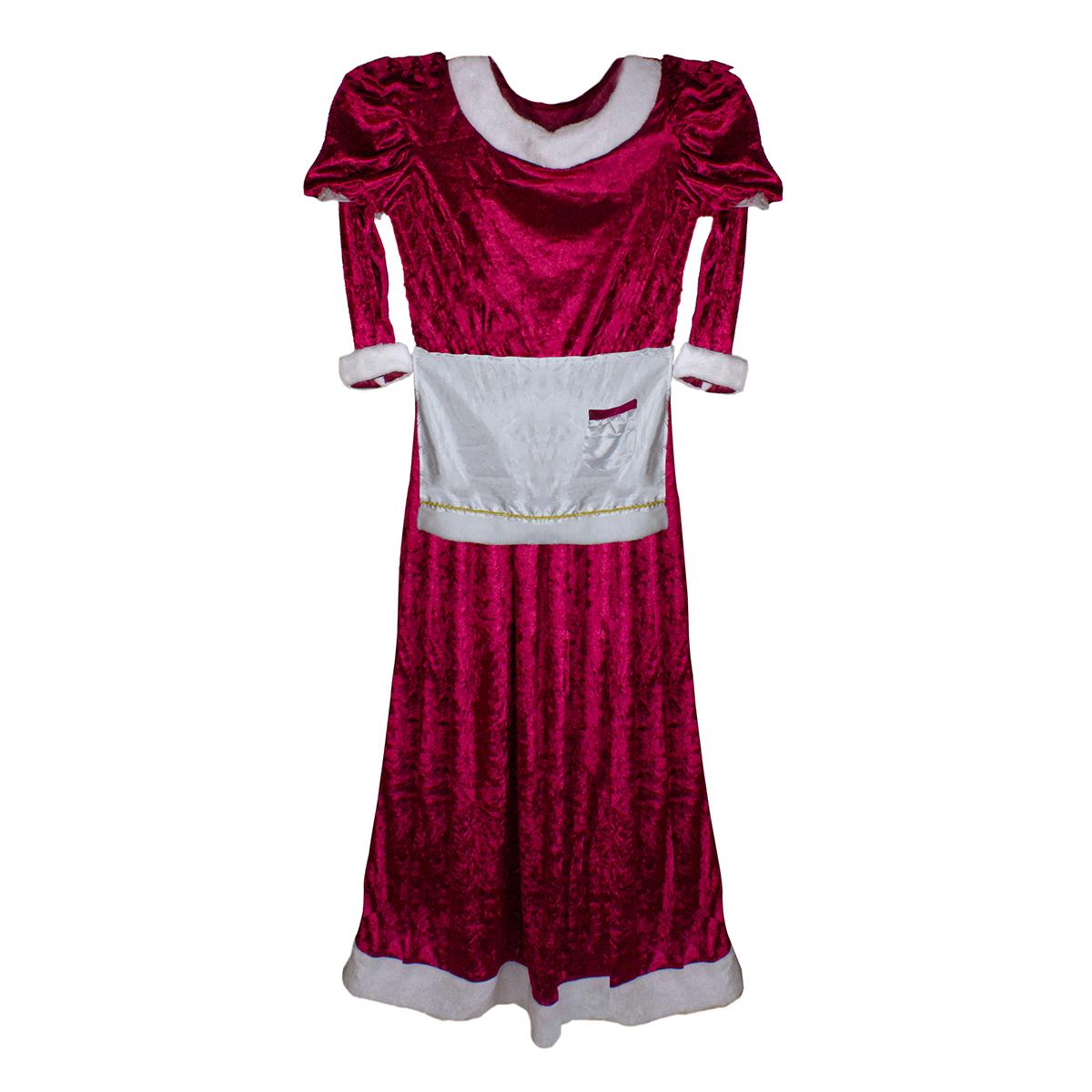 Northlight White and Red Girl''s Mrs. Claus Costume Set