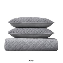 Royal Velvet Diamond Velvet Quilt Set