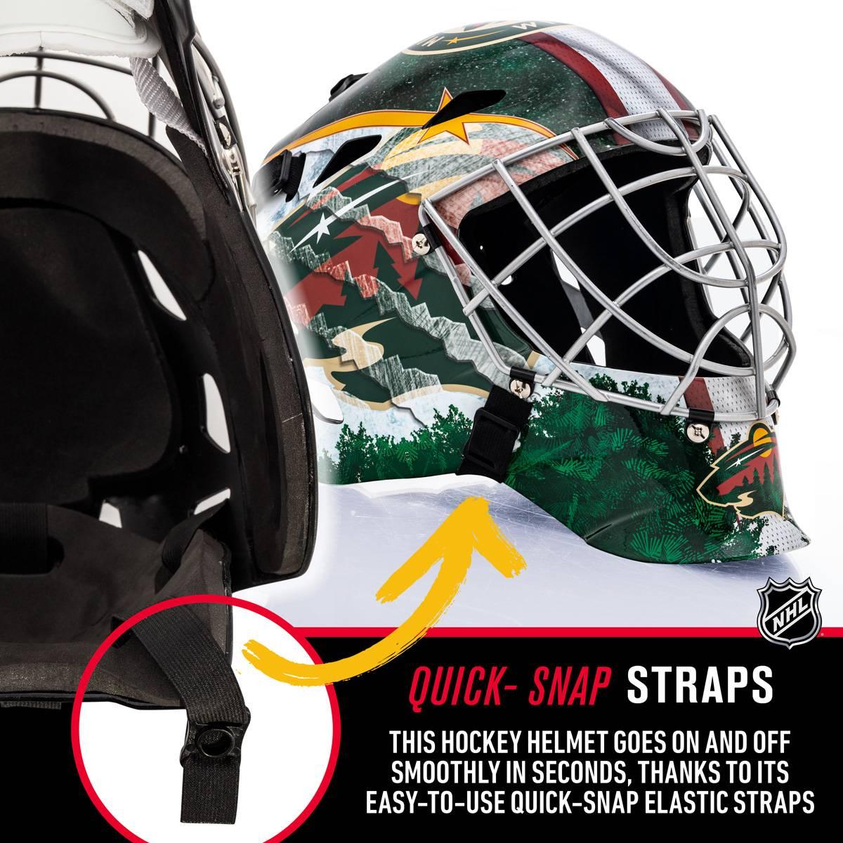 Franklin® GFM 1500 NHL Wild Goalie Face Mask