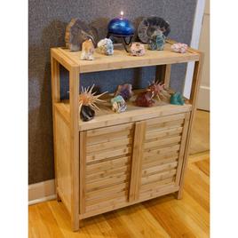 eccostyle™ Solid Bamboo Spa or Bath 2 Door Utility Cabinet
