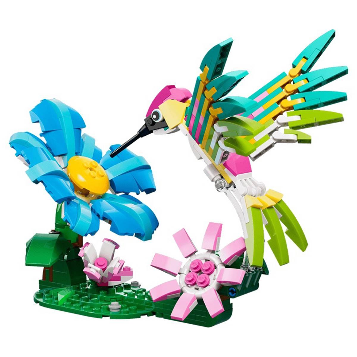 LEGO® Creator 3 in 1 Colorful Hummingbird Building Kit
