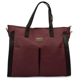 Badgley Mischka Rose XL Vegan Leather Travel Tote Weekender Bag