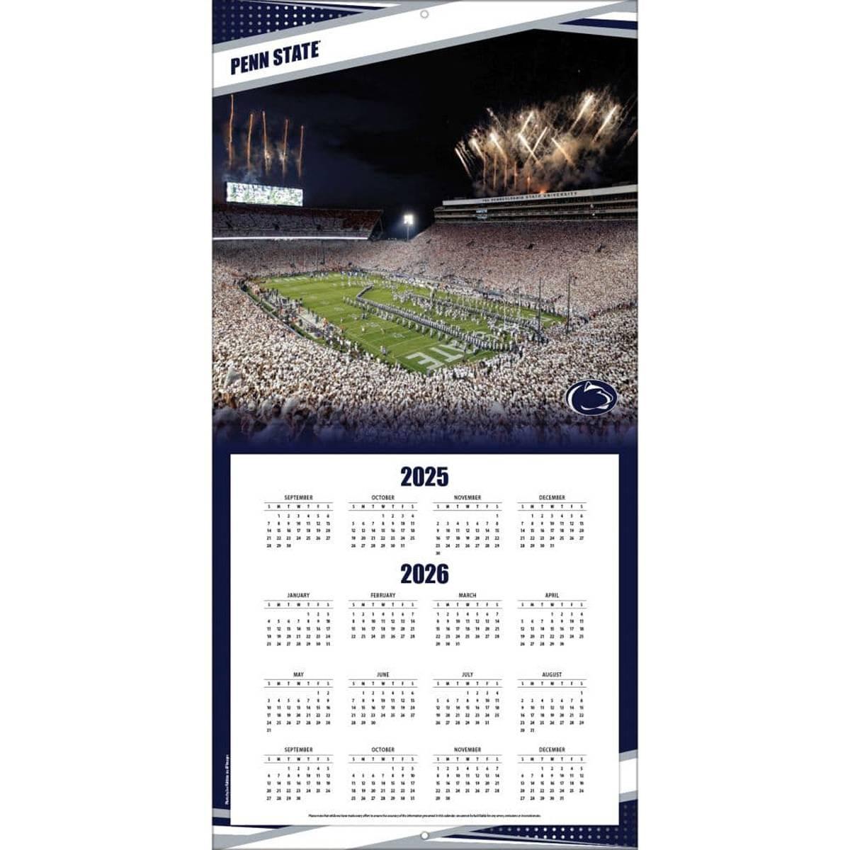 Lang® 2026 Penn State Nittany Lions Wall Calendar