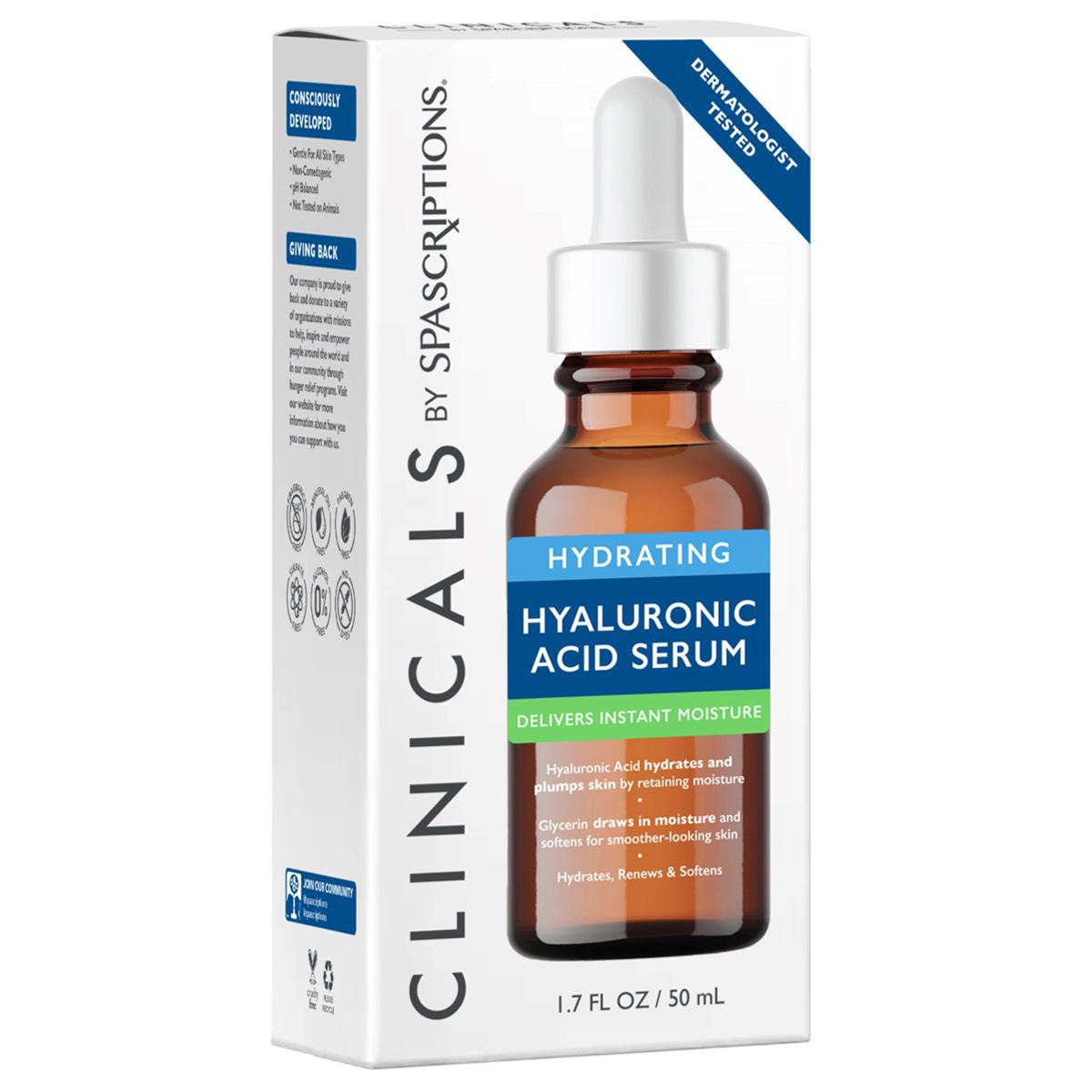 Clinicals by SpaScriptions Hydrating Hyaluronic Acid Serum