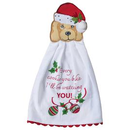 Kay Dee Bow Wowie Christmas Hang Up Kitchen Towel