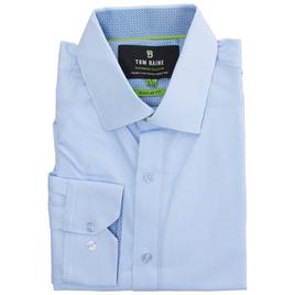 Mens Tom Baine Regular Fit Dress Shirt - Sky Blue Check