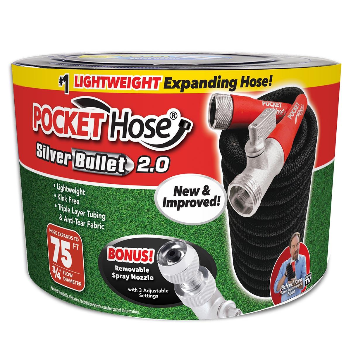 As Seen On TV Silver Bullet 2.0 75ft. Hose
