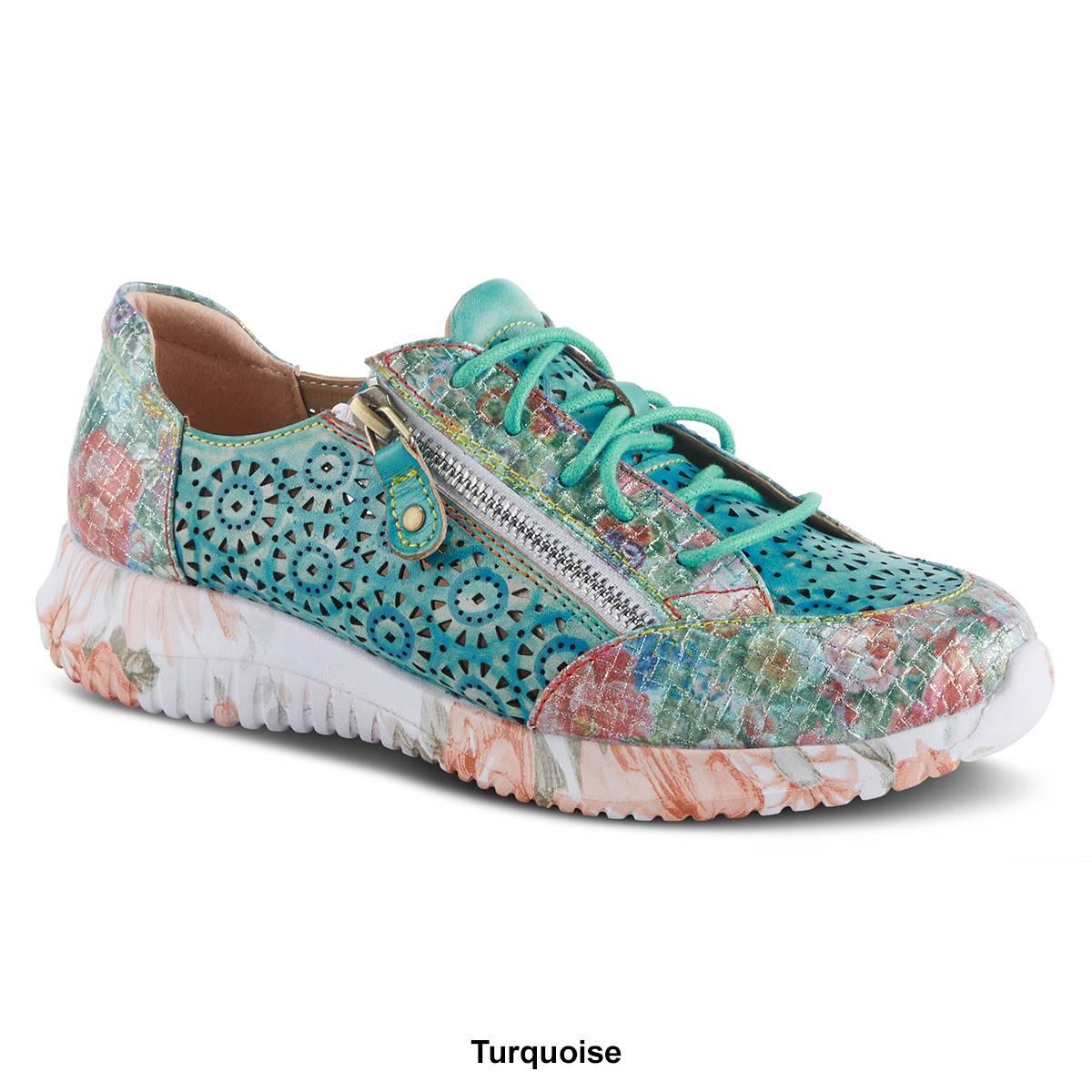 Womens L’Artiste by Spring Step Jazzie Lace-Up Fashion Sneakers