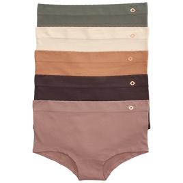 Womens Danskin 5Pk Seamless Full Hipster with Baby Rib