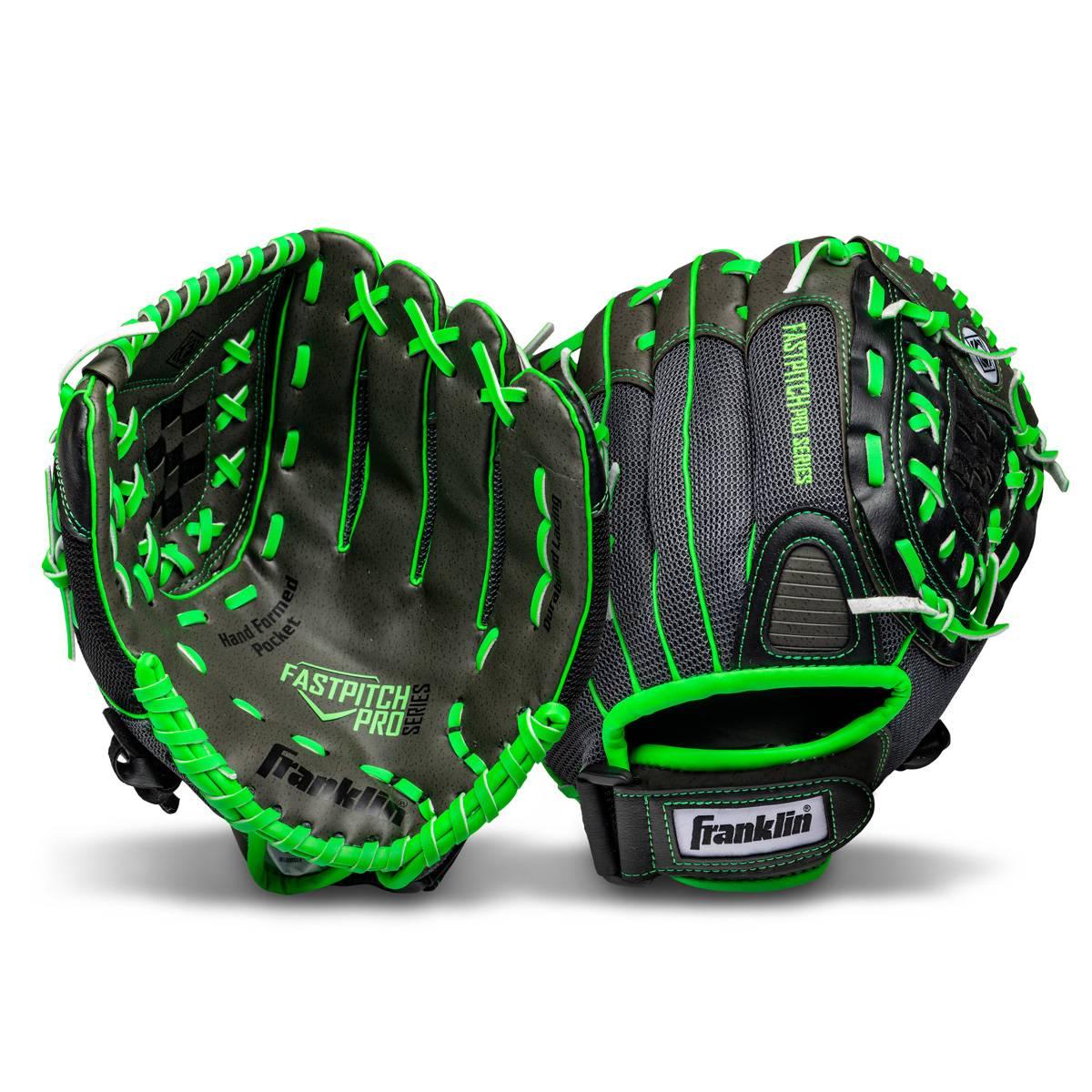 Franklin® 12in Windmill Softball Glove - Grey/Lime