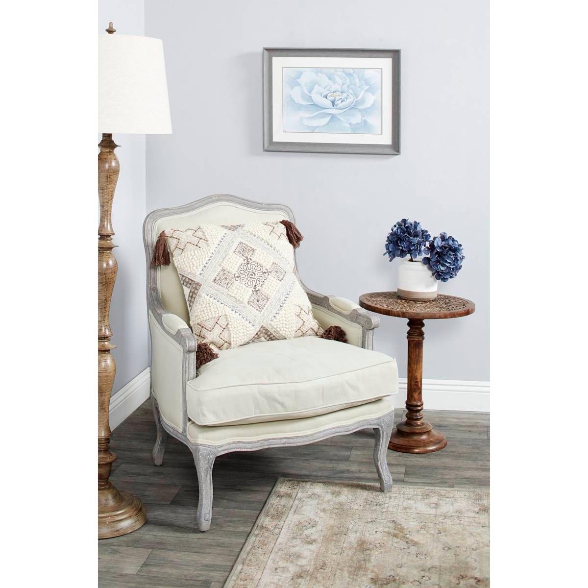 9th & Pike® Brown Wood Traditional Accent Table