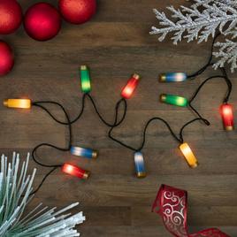 Northlight Seasonal 10ct. Shotgun Shell Christmas Light Set