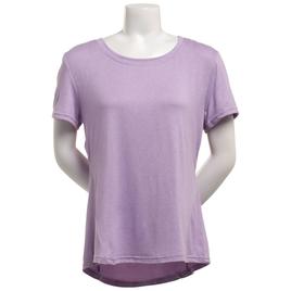 Womens Just One Active Performance Short Sleeve Crew Tee