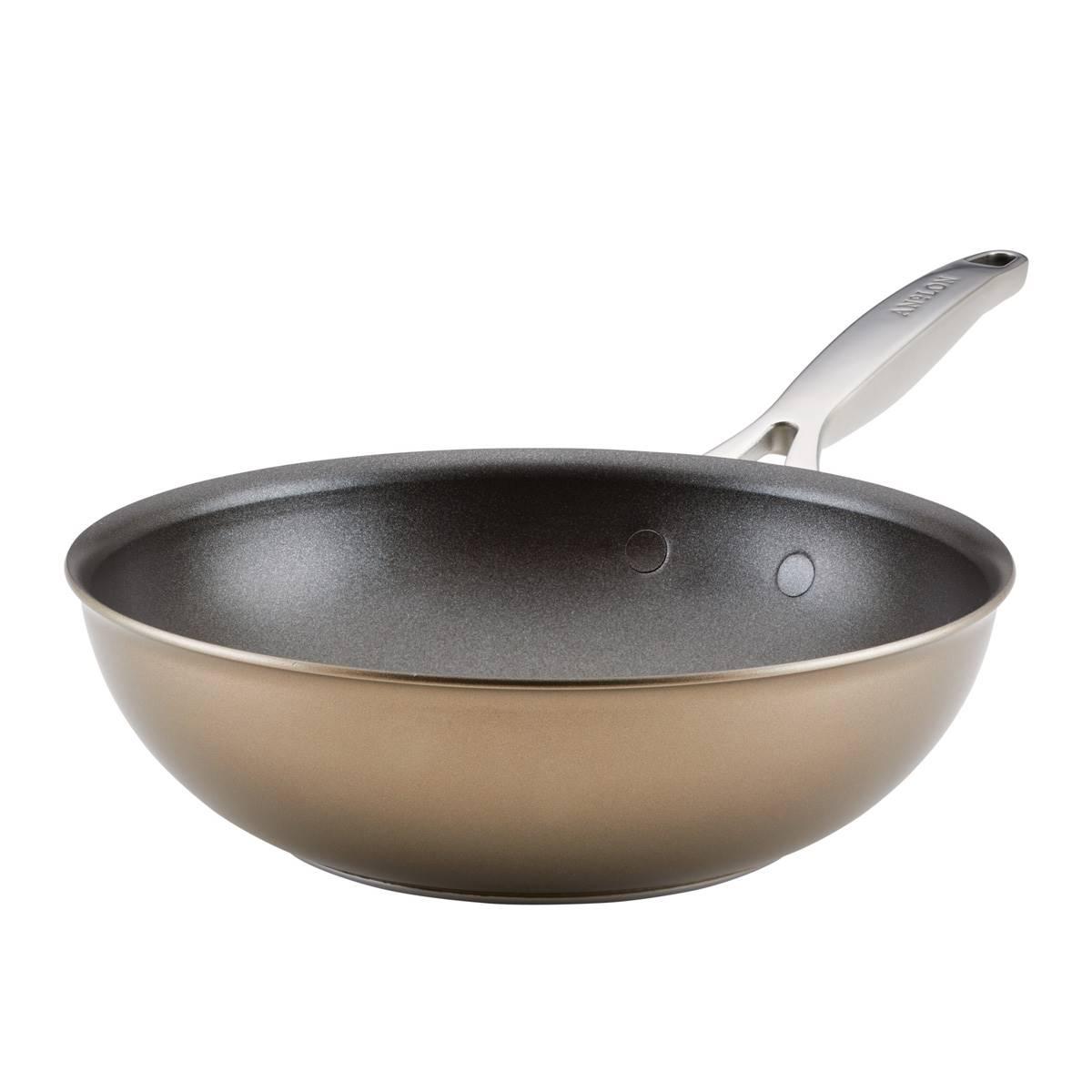 Anolon(R) Ascend Hard Anodized Nonstick Stir Fry Pan - 10-Inch