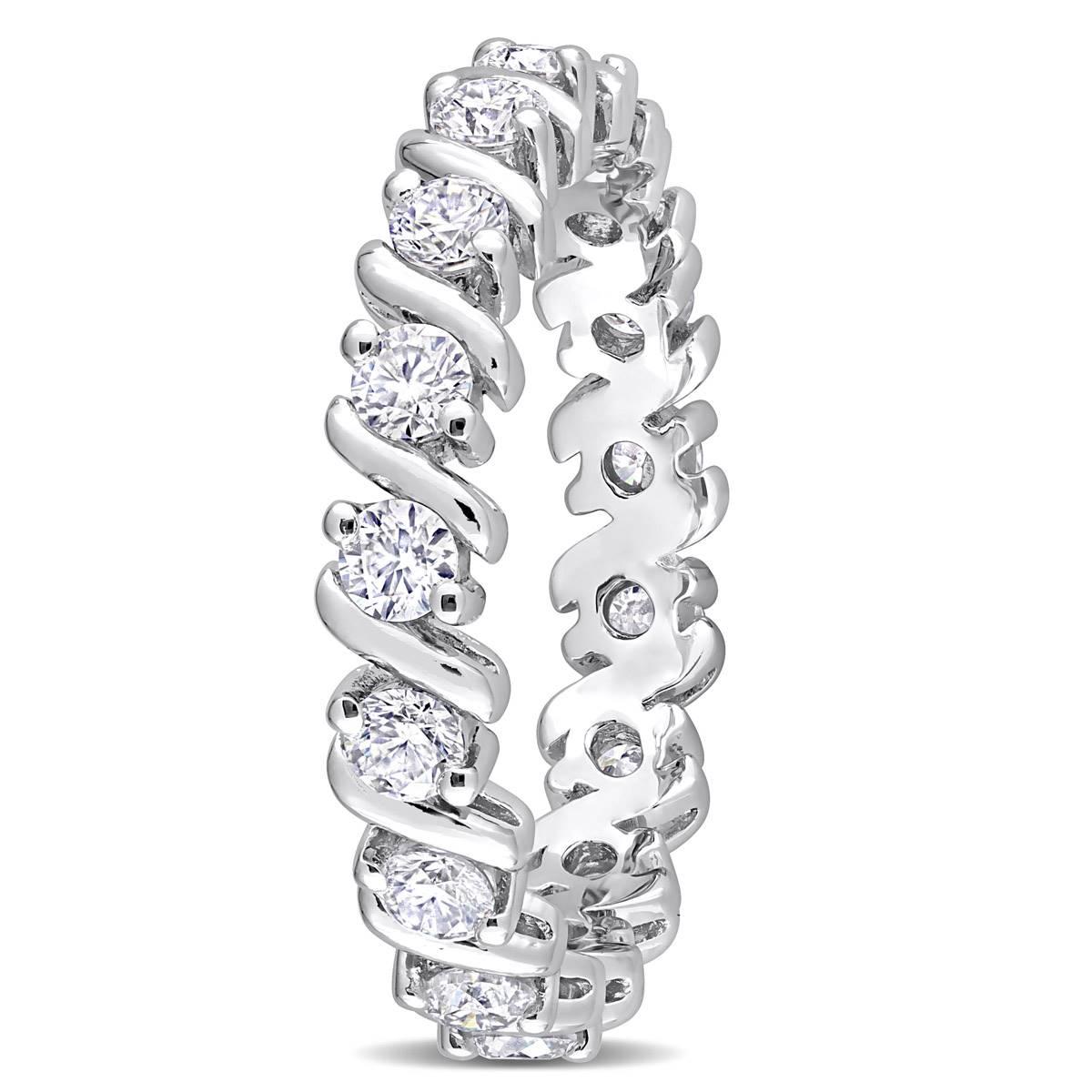 Gemstone Classics™ 1kt. Dew Moissanite Eternity Band