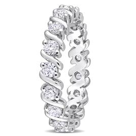 Gemstone Classics™ 1kt. Dew Moissanite Eternity Band