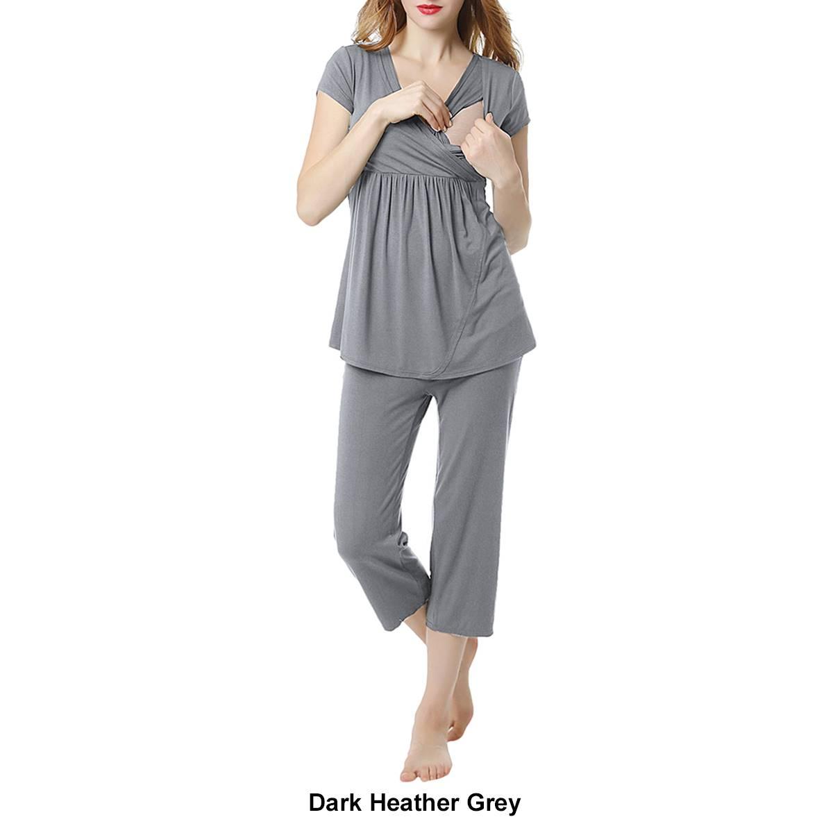 Womens Glow & Grow® Maternity Nursing Pajama Set