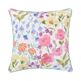 J. Queen New York Jules 18in. Square Quilted Decor Throw Pillow