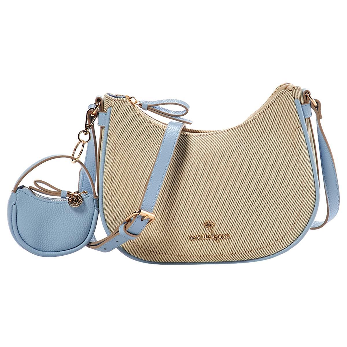 Nanette Lepore Sheena Twill Crescent Crossbody
